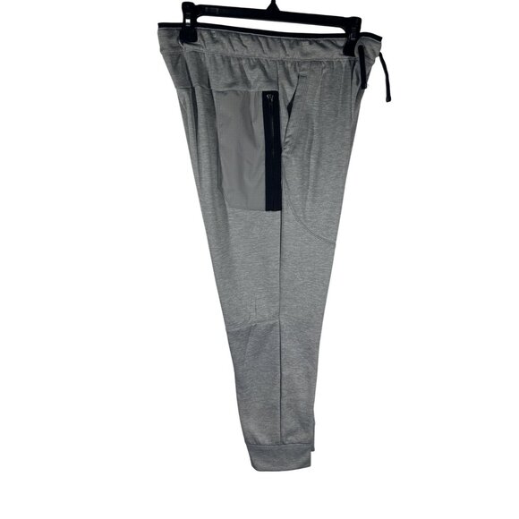 Athletic Works Joggers Sweatpants Boy's Size Large Husky (10-12) Gray Fleece NWT - Picture 3 of 10